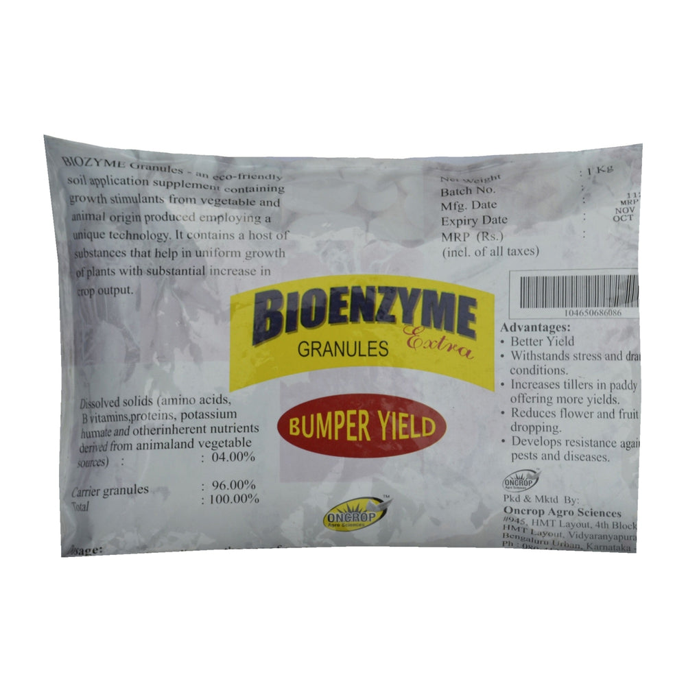 Bioenzyme Granules 1 kg back